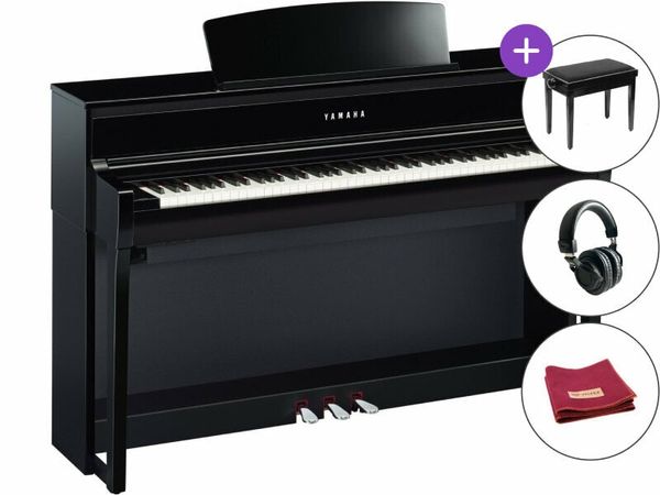 Yamaha Yamaha CLP-775 PE SET Polished Ebony Digitalni piano