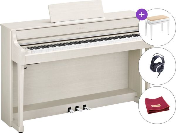 Yamaha Yamaha CLP-835 WB SET Digitalni piano White Birch