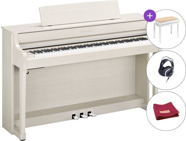 Yamaha Yamaha CLP-845 WB SET Digitalni piano White Birch