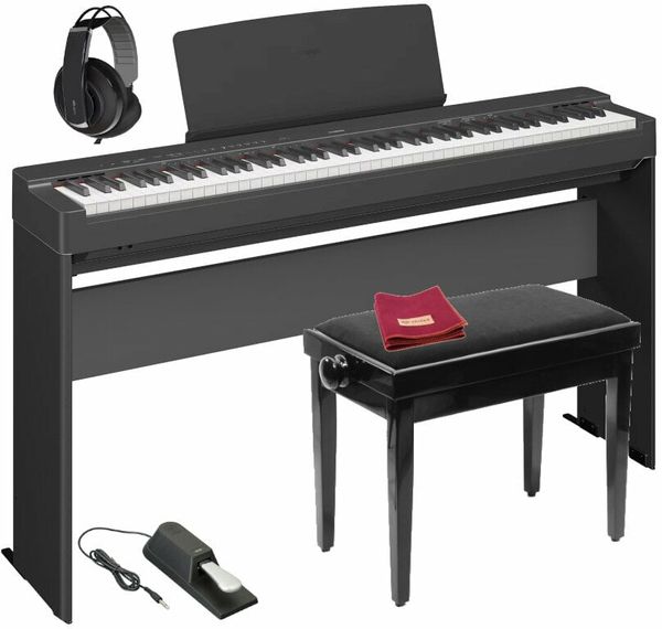 Yamaha Yamaha P-145B DELUXE SET Digitalni stage piano Black