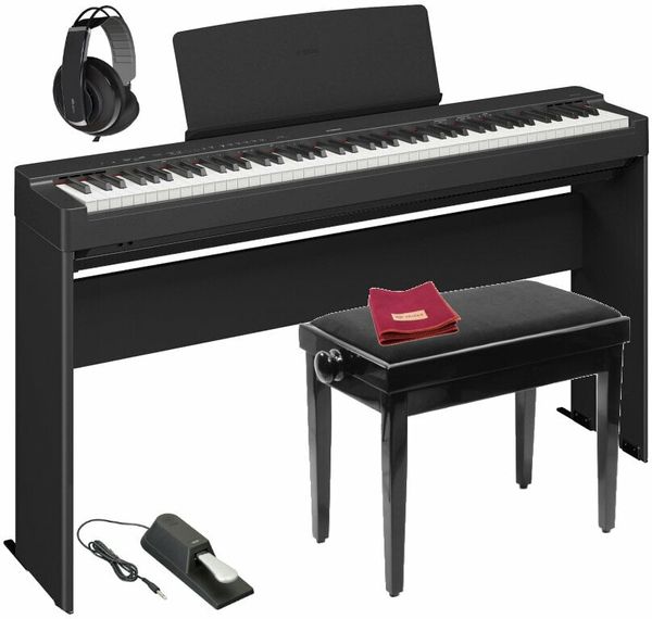 Yamaha Yamaha P-225B DELUXE SET Digitalni stage piano Black