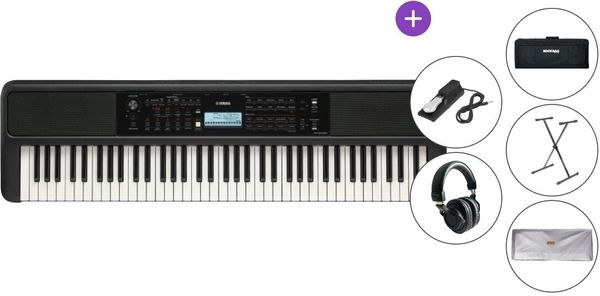 Yamaha Yamaha PSR-EW320 DELUXE SET Keyboard z dinamiko