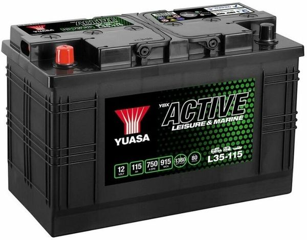 Yuasa Battery Yuasa Battery L35-115 Active Leisure 12 V 115 Ah Akumulator