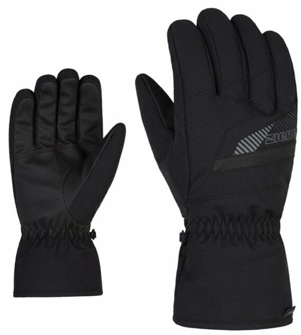 Ziener Ziener Gordan AS® Graphite/Black 9 Smučarske rokavice