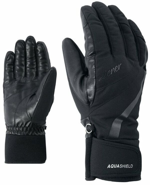 Ziener Ziener Kitty AS® Lady Black 8 Smučarske rokavice