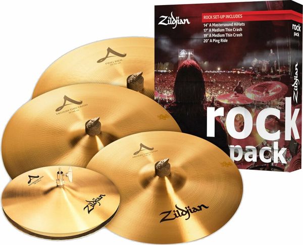 Zildjian Zildjian A0801R A Rock Pack 14/17/19/20 Činelski set