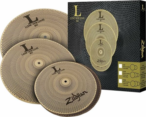 Zildjian Zildjian LV468 L80 Low Volume Box 3 14/16/18 Činelski set