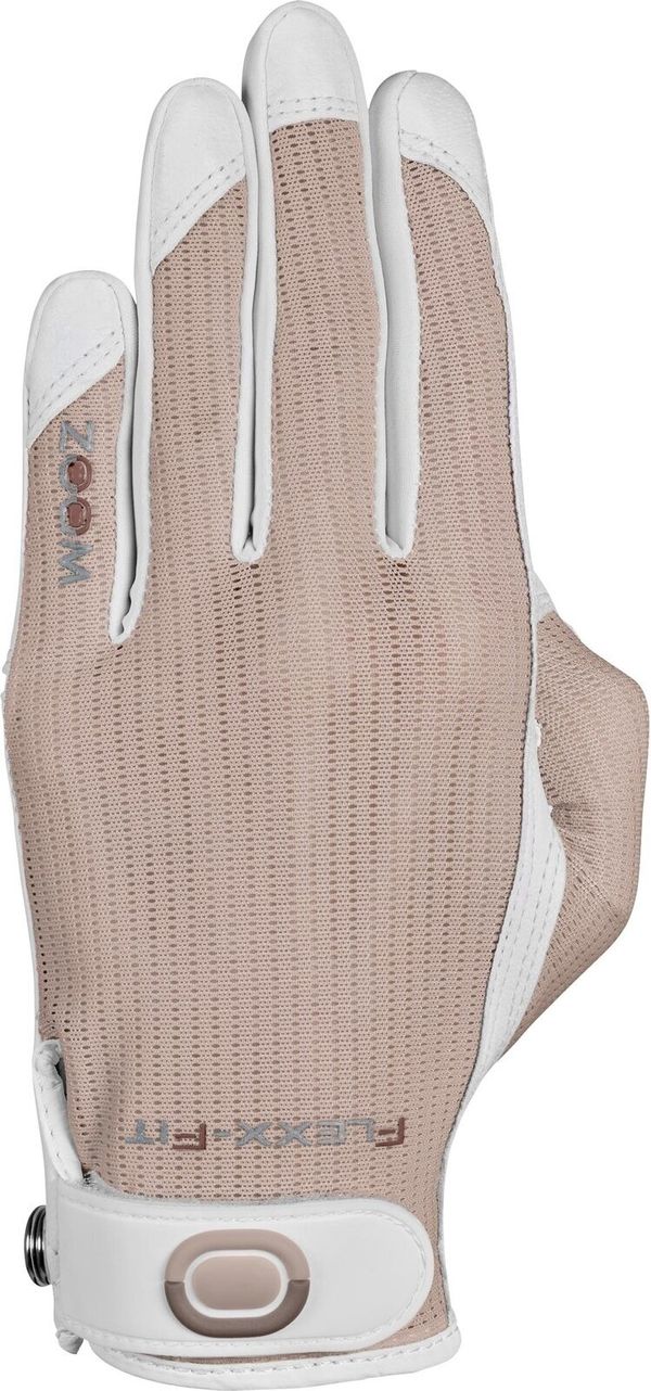 Zoom Gloves Zoom Gloves Sun Style Golf White/Sand Leva roka S/M Ženske rokavice