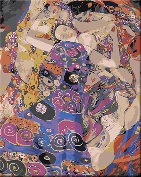 Zuty Zuty Slikanje po številkah Devica (Gustav Klimt)