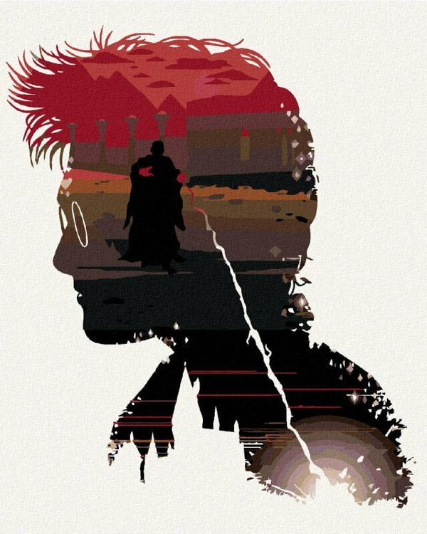 Zuty Zuty Slikanje po številkah Harry Potter in Lord Voldemort