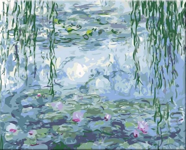 Zuty Zuty Slikanje po številkah Vodni liliji (C. Monet)