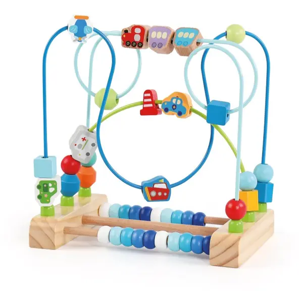2Kids Toys 2Kids Toys Bead Maze Traffic motorični labirint 18m+ 1 kos