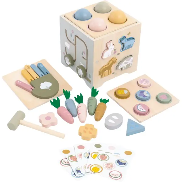 2Kids Toys 2Kids Toys Motor Activity Cube aktivnostna igrača 12m+ 37 kos