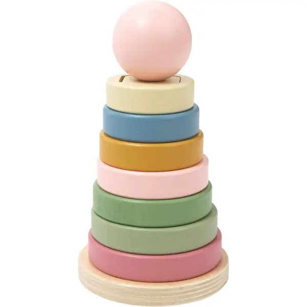 2Kids Toys 2Kids Toys Stacking Tower Toy natikanka z obročki 12m+ 1 kos