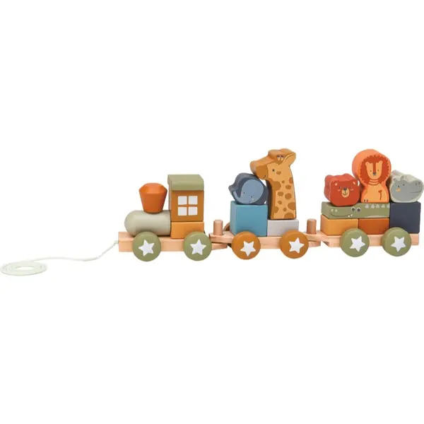 2Kids Toys 2Kids Toys Wooden Train vlakec iz lesa 18m+ 1 kos