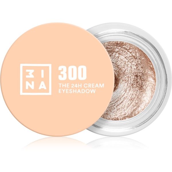 3INA 3INA The 24H Cream Eyeshadow kremasto senčilo za oči odtenek 300 Pink nude 3 ml