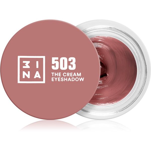 3INA 3INA The 24H Cream Eyeshadow kremasto senčilo za oči odtenek 503 Nude 3 ml