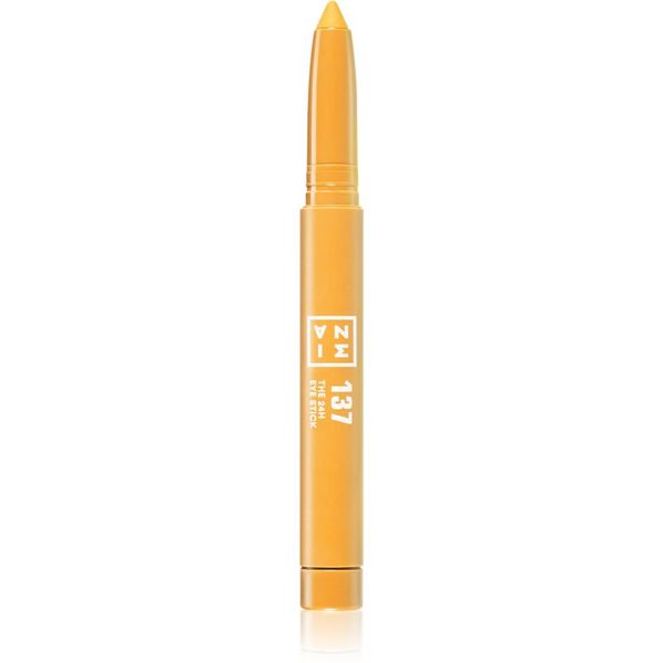 3INA 3INA The 24H Eye Stick dolgoobstojna senčila za oči v svinčniku odtenek 137 - Yellow 1,4 g