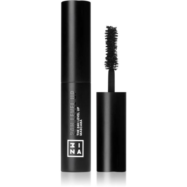 3INA 3INA The 24H Level Up Mascara Mini dolgoobstojna maskara odtenek 900 - Black 4,5 ml