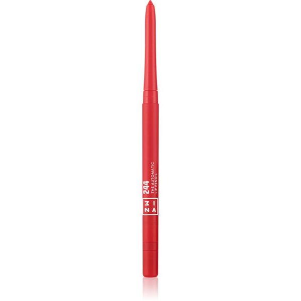 3INA 3INA The Automatic Lip Pencil črtalo za ustnice odtenek 244 - Red 0,26 g
