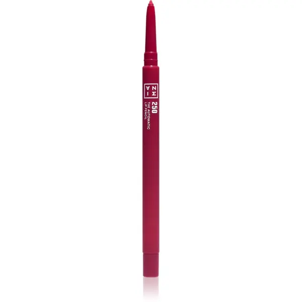 3INA 3INA The Automatic Lip Pencil črtalo za ustnice odtenek 250 - Wine red 0.35 g