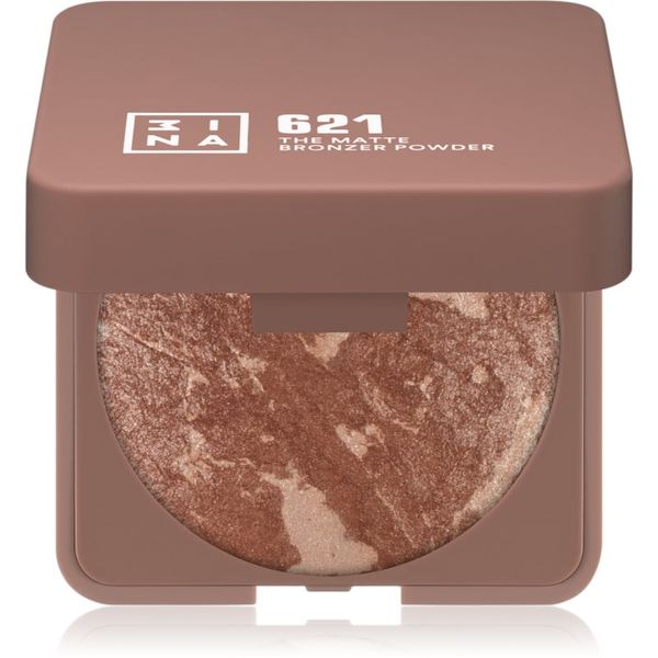 3INA 3INA The Bronzer Powder kompaktni bronz puder odtenek 621 Glow Sand 7 g