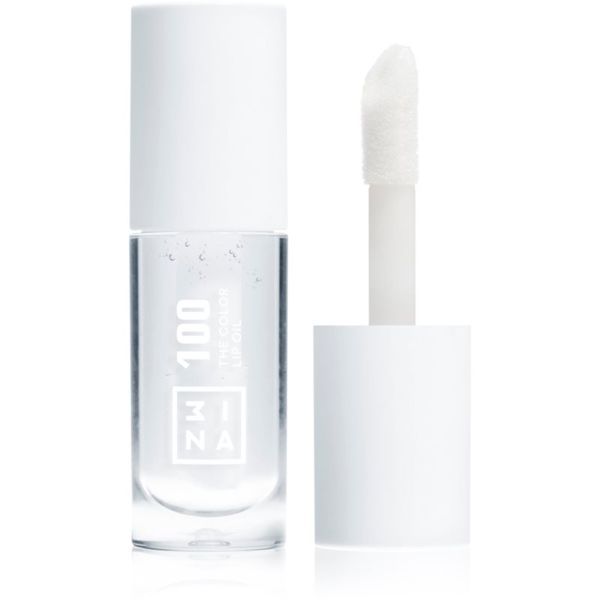 3INA 3INA The Color Lip Oil vlažilno olje za ustnice odtenek 100 - Crystal clear 4 ml