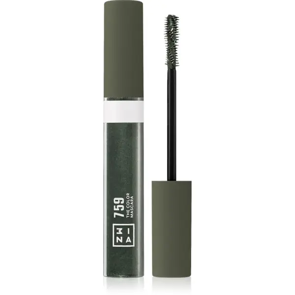 3INA 3INA The Color Mascara maskara odtenek 759 Olive Green 14 ml