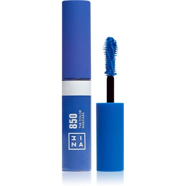 3INA 3INA The Color Mascara Mini maskara odtenek 850 - Blue 5,5 ml