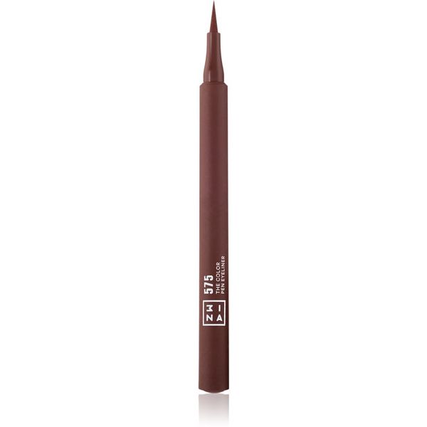 3INA 3INA The Color Pen Eyeliner črtalo za oči v obliki flomastra odtenek 575 - Brown 1 ml