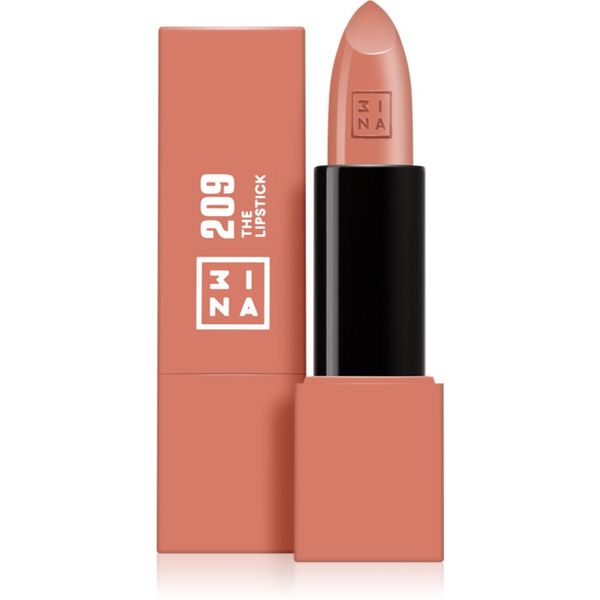 3INA 3INA The Lipstick šminka odtenek 209 Peach Nude 4,5 g