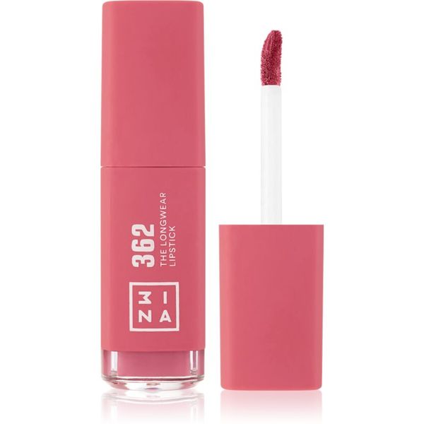 3INA 3INA The Longwear Lipstick dolgoobstojna tekoča šminka odtenek 362 - Pink 6 ml