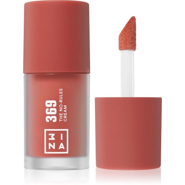 3INA 3INA The No-Rules Cream večnamensko ličilo za oči, ustnice in obraz odtenek 369 - Soft, pink brown 8 ml