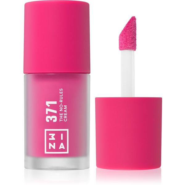 3INA 3INA The No-Rules Cream večnamensko ličilo za oči, ustnice in obraz odtenek 371 - Electric hot pink 8 ml