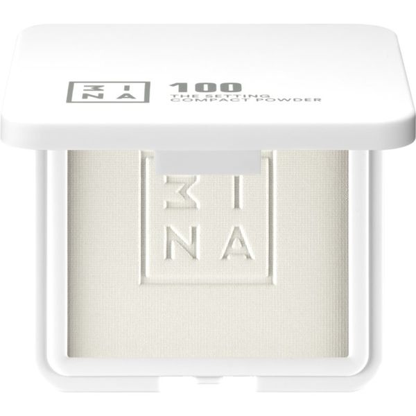 3INA 3INA The Setting Compact Powder transparentni kompaktni puder odtenek 100 11,5 g