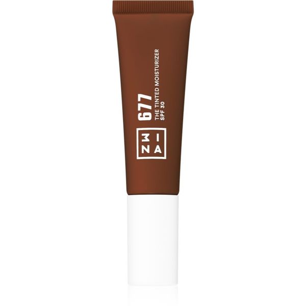 3INA 3INA The Tinted Moisturizer tonirana vlažilna krema SPF 30 odtenek 677 30 ml