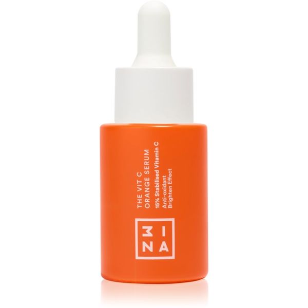 3INA 3INA The Vit C Orange Serum posvetlitveni serum za obraz z vitaminom C 30 ml