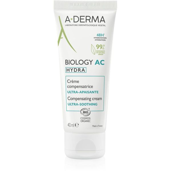 A-Derma A-Derma Biology vlažilna in pomirjujoča krema z 48-urnim učinkom 40 ml