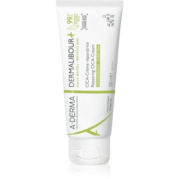A-Derma A-Derma Dermalibour+ regeneracijska krema za razdraženo kožo 100 ml