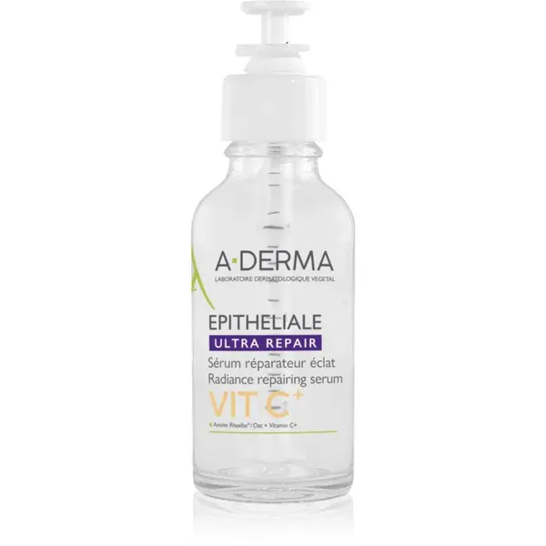 A-Derma A-Derma Epitheliale Ultra Repair VIT C+ Radiance Repairing Serum regeneracijski in posvetlitveni serum z vitaminom C 30 ml