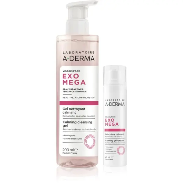 A-Derma A-Derma Exomega Calming Set set za suho in atopijsko kožo