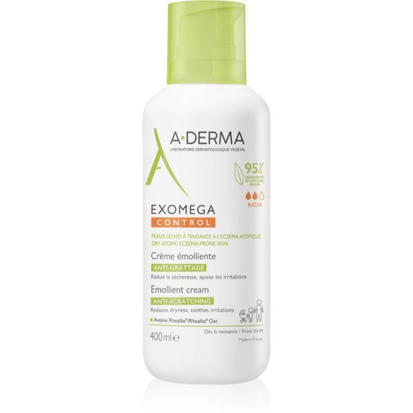 A-Derma A-Derma Exomega Control krema za telo za zelo občutljivo suho in atopično kožo 400 ml