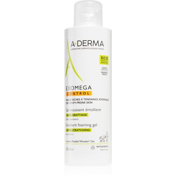 A-Derma A-Derma Exomega mehčalni gel za umivanje za suho in atopično kožo 500 ml