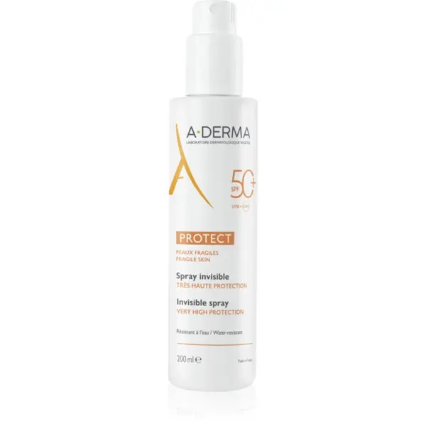 A-Derma A-Derma Protect Spray zaščitni losjon v pršilu SPF 50+ 200 ml