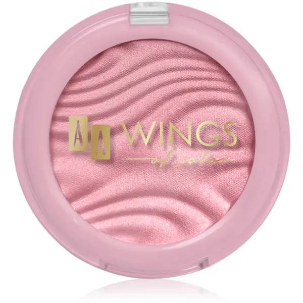 AA Wings of Color AA Wings of Color Blush & Go kompaktno rdečilo odtenek 02 Light Pink 4.5 g