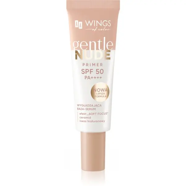 AA Wings of Color AA Wings of Color Gentle Nude Primer podlaga za make-up SPF 50 30 ml