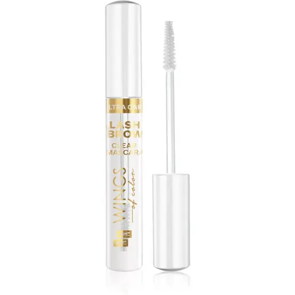 AA Wings of Color AA Wings of Color Ultra Care Lash&Brow transparentna maskara za trepalnice in obrvi 10 ml