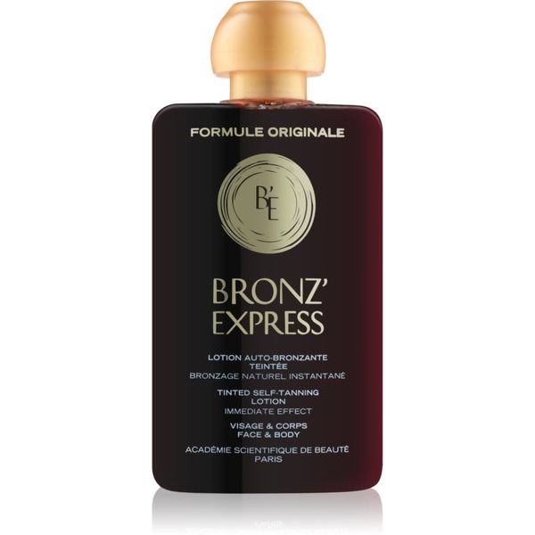 Académie Scientifique de Beauté Académie Scientifique de Beauté BronzeExpress losjon za toniranje za obraz in telo 100 ml