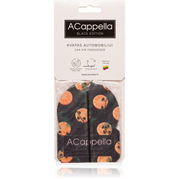 ACappella ACappella Black Edition Vetiver osvežilec zraka 1 kos