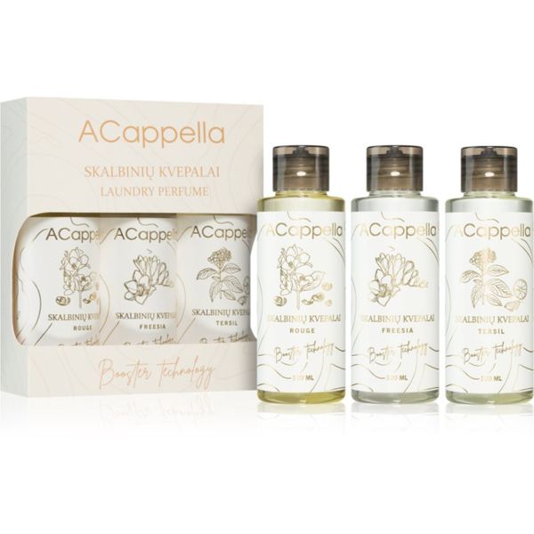 ACappella ACappella Laundry Parfume dišava za perilo 3x100 ml